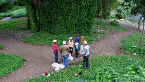 Voodoo sacrifices Almendares Park Cuba