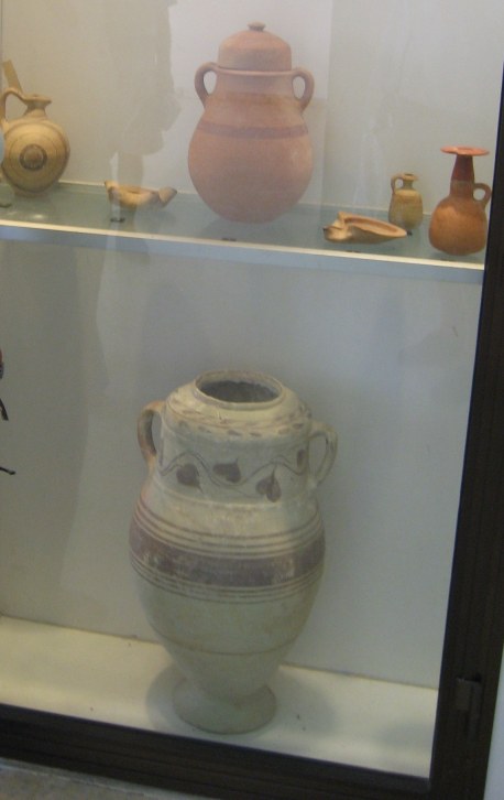 Well preserved finds in museum at ruins of Kerkouane  