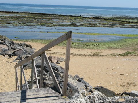Île d’Oléron St. Denis écluse steps